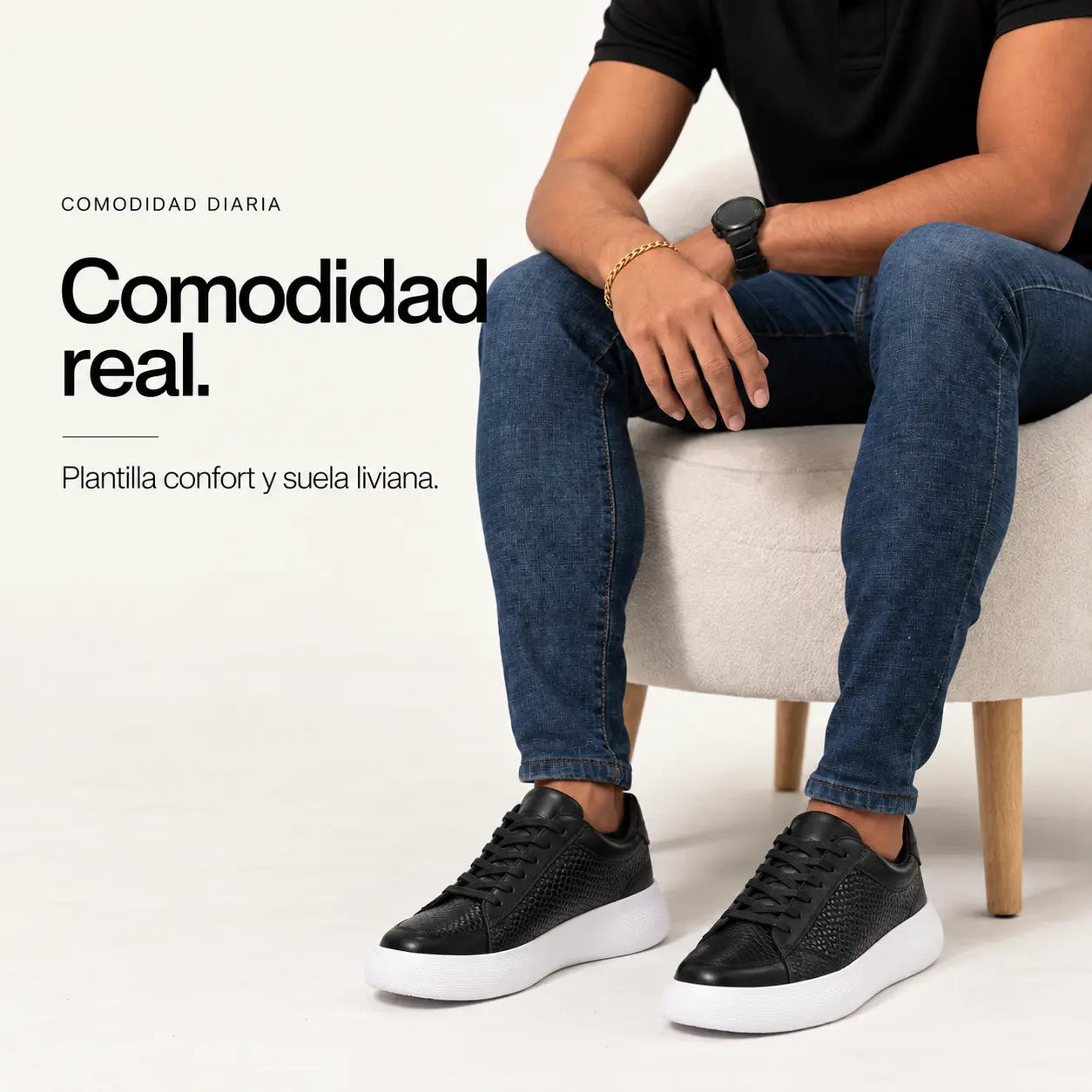 ZAPATOS DE CUERO PARA HOMBRE