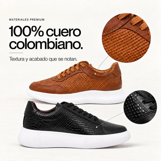 ZAPATOS DE CUERO PARA HOMBRE